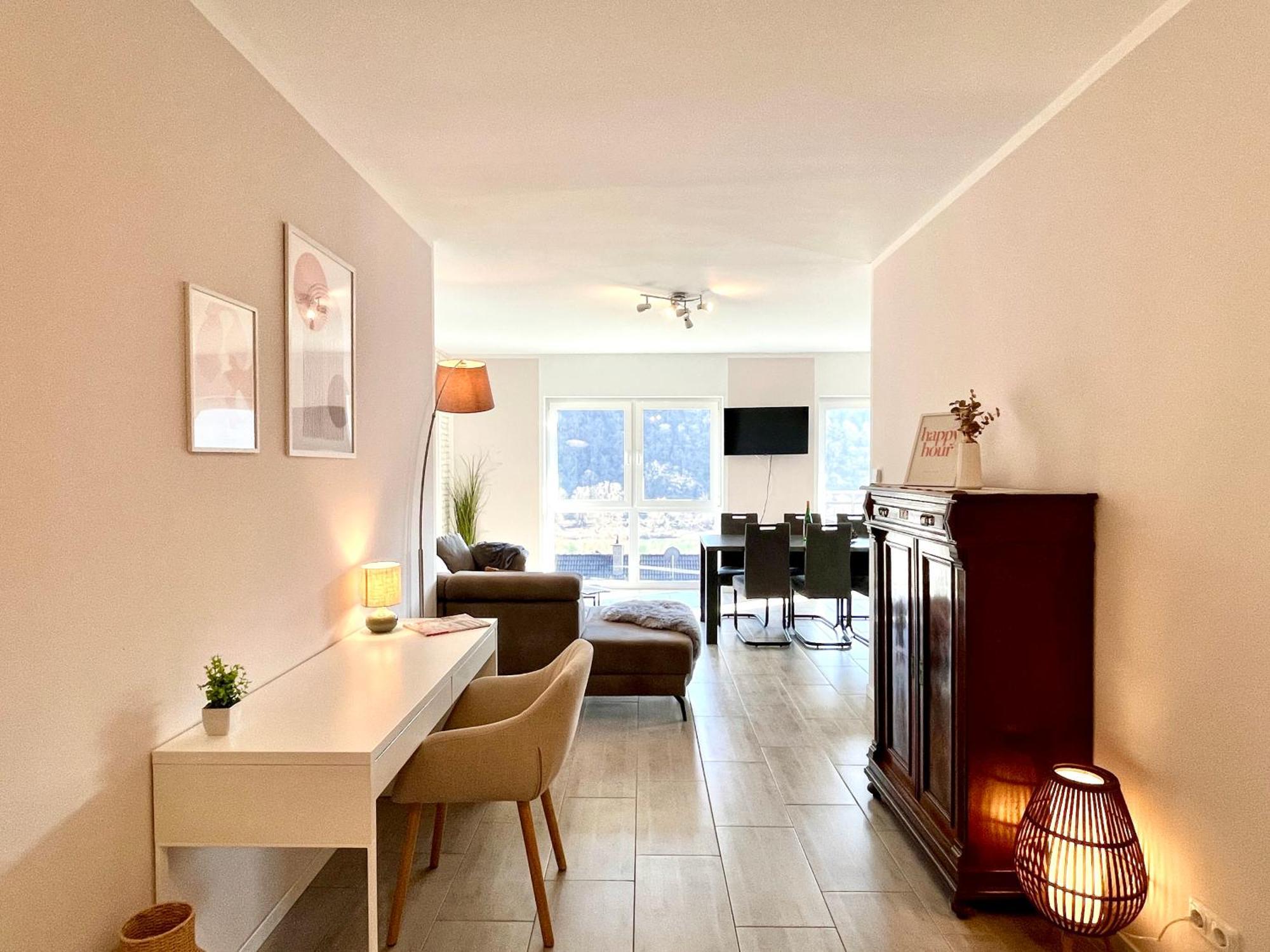 Ferienwohnung Moseltraum, 1-6 Pers, Mit 3 Schlafzimmer Und Panoramabalkon Mueden Екстер'єр фото